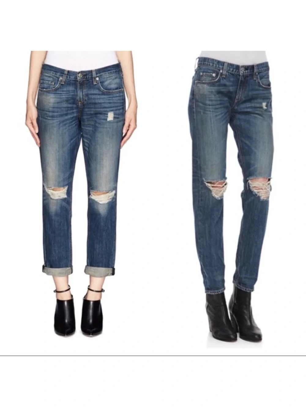 Rag‎ & Bone Intermix Boyfriend Jean size 24X28